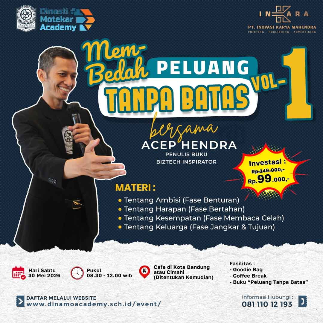 Poster Membedah PELUANG TANPA BATAS